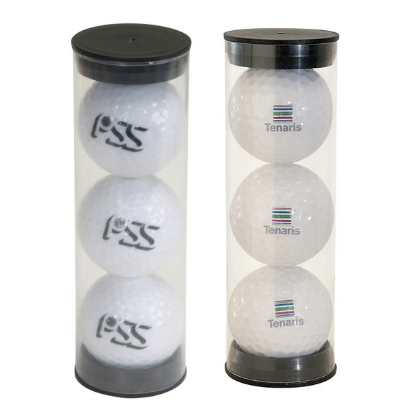 NST51230 Triple GOLF BALL Pack with Custom Imprint